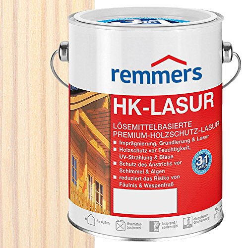 Remmers HK-Lasur Holzschutzlasur 5L Weiss