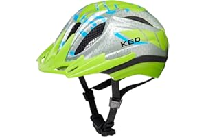 ‎KED KED Meggy II K-Star Kinder Fahrrad Helm grau/grün 2023