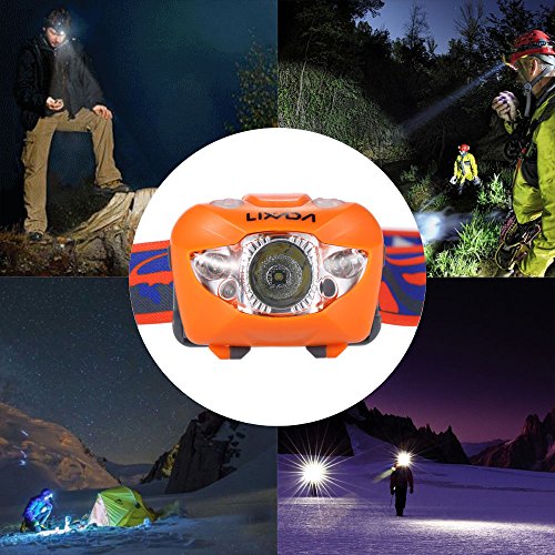 Lixada Mini Taschenlampe Scheinwerfer IR-Sensor Wasserdicht - 8