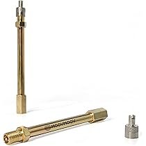 Prolunga Valvola Pneumatici In Ottone - Adattatore 90° Per Auto, Moto, Bici - Facile Installazione - Foto 3