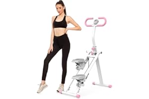 ‎AEASYG Stepper für Zuhause – Upgrade-Vertikales Klettertrainingsgerät, Kletterfitnessgerät für Ganzkörper-Workouts mit Stabiler Rahmenkonstruktion und verstellbaren Griffen