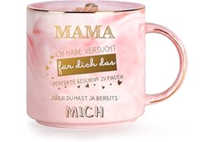 OEAGO Muttertagsgeschenke für Mama 11 OZ lustige Mama-Tasse Muttertagsgeschenk von Tochter Sohn Geschenk für Mama am Muttertag Geburtstag Weihnachten