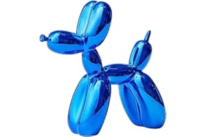 Tubayia Resina Globo Perro Perro Estatua Decoración Decoración de Mesa Decoración Hogar Niños