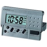 Casio PQ-10D-8RDF Masa Saati, Gri, Standart
