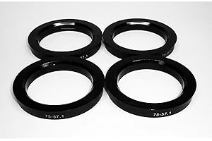 Centradores 4 LLANTA 75-57.1 Aros para Llantas ANTERA AVUS Imola Mito OZ Racing