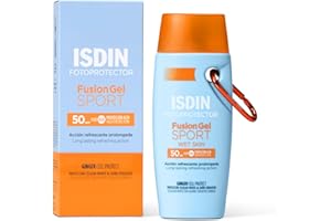 ‎ISDIN ISDIN Fusion Gel SPORT LSF 50+ (100ml) | Ganzkörper-Sonnenschutzgel für den Sport | Ultraleicht und kühlend