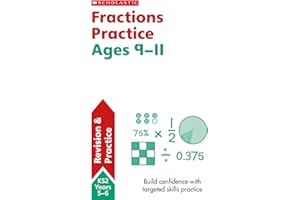 KS2 Fractions Workbook: supporting mastery of fractions, decimals and percentages for ages 10-11 (Year 6) (SATs Made Simple) (Scholastic Maths Skills)