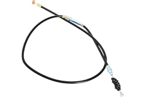 QAZAKY Câble d'embrayage réglable noir de 91,4 cm compatible avec 50 cc, 70 cc, 90 cc, 110 cc, 125 cc, 140 cc, 150 cc pour moto, VTT, quad, scooter, kart, cyclomoteur, chopper, Pit Dirt Pocket Mini