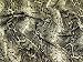 Produktbild Animal Print Slinky Stretch Jersey Knit Kleid Stoff Olive Grün – Meterware