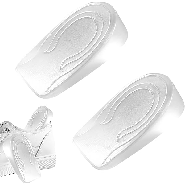 Semelles Rehaussantes Pour Homme - 2 Cm - Mousse EVA Antidérapante - Noir Et Gris