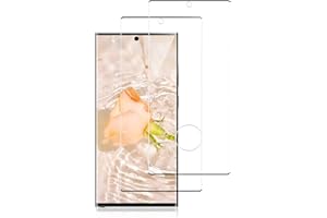 Agedate für Panzerglas für Samsung Galaxy S23 Ultra 5G Schutzfolie 2 Stück, Gehärtetem Glas Folie für Samsung S23 Ultra Schutzglas, Panzer Schutz Glas für S23 Ultra Displayschutz