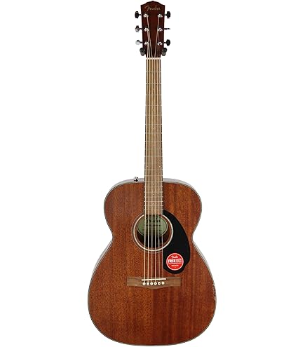 Fender: CD60SCE All-Mahogany Dreadnought Electro-Acoustic