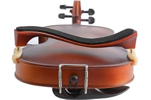Fansjoy Almohadilla Violín 4/4-3/4 Tamaños, Resto de Hombro Violín de Madera, Soportes de Hombro y Mentoneras para Violín 4/4 3/4 con Sordina de Violín