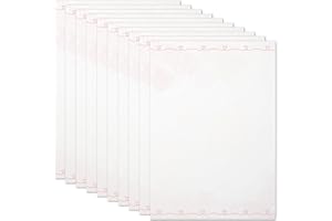‎MAVANTO 50x Briefpapier DIN A5 beidseitig Bedruckt - Blanko Briefpapier Set zum Beschriften und Bedrucken für Hochzeit, Geburtstag, Einladungen (A5, Herzen)