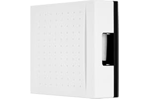 REV Timbre de puerta 220102, gong eléctrico de 2 tonos, 9 V DC, hasta 75 dB, blanco