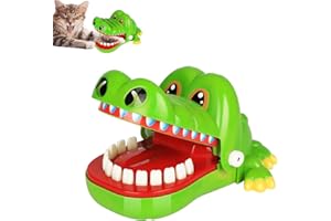 ACYBALA Krokodil Spiel Klein Croco Doc Spiel Spielzeug Krokodil Zähne,Action Geschicklichkeit für Familienspiel, Teste Dein Glück, für Kinder, Familienspiel, Partyspiel, für Mädchen & Jungen, Geschenk (S)