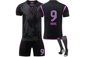 GENERISCH Fußbal Trikot Set, 23/24 Bayern Hause/Auswärts Fussball Trikot Set Kinder Erwachsene Fußballtrikot Kit Football Jerseys Trainingsanzug Soccer T-Shirt Shorts und Socken Anzug für Jungen Herren