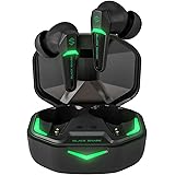 Black Shark Cuffie Bluetooth con Latenza Ultra-bassa di 45 ms, Auricolari Bluetooth Gaming con Bluetooth 5.2, Dual Mode, Driv