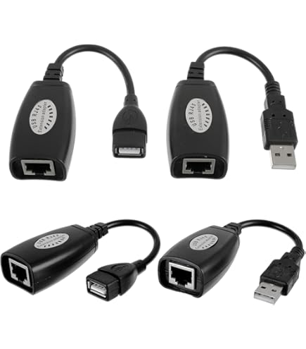 DriverGenius XtendPro4 | 4-Port USB 2.0 Ethernet Extender über RJ45