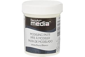 DECOART MEDIA Deco Art Color Blanco – Media Pasta de Modelado, acrílico, Multicolor