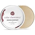 COLOR CHEMISTRY Baked Compact, Canvas Bc03, 9 G | Oil Control, Mattifying Baked Compact Powder | Certified Organic, Light-Weight, Travel-Friendly - For All Skin Types, Anthracite/Black