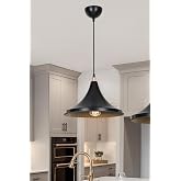 AG LightDesign Siyah Sarkıt Avize Salon Mutfak Koridor Yatak Odası Lamba 30 AGnm115