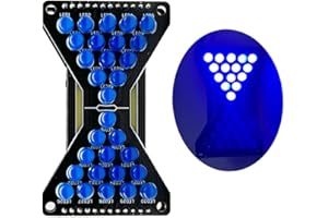 Treedix El reloj de arena electrónico llevó los kits de DIY de la junta de práctica de la soldadura de Ray azul monta la práctica de la soldadura del proyecto de diversión