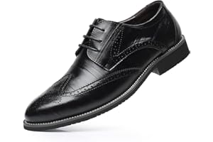 ARO LORA Brogue męskie buty garniturowe, sznurowane, Oxford, na wesele, biznesowe, skórzane buty