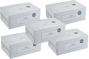 POPOLINI 5x Popli Box Einweg-Windelvlies (500 Blatt)