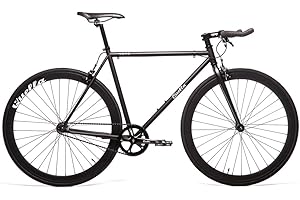 Quella Nero Black fixie fixed gear single speed commuter bicycle