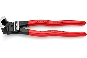 KNIPEX Pince coupante de devant pour boulons à forte démultiplication gainées en plastique 200 mm, 61 01 200