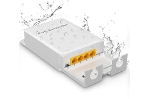 Outdoor Gigabit PoE Extender 1 in 3 Out, NICGIGA 4 Port PoE Repeater Waterproof, Vlan, Extend 100 Meters(328 ft), IEEE 802.3af/at Power Over Ethernet PoE Splitter.