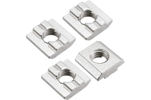sourcing map Tuercas en T deslizante M8 roscado para extrusiones de aluminio serie 3030 Perfil 4 Pcs