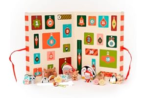 Mr. Wonderful – Calendario de Adviento con 24 Sorpresas – Llaveros, Sellos, Gomas, Pegatinas, Minilibretas, Muñequitos 3D y Bolígrafo Bo-Bo – Regalo Original de Navidad