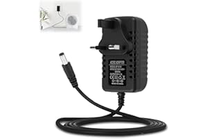 JCSJK DC 5V 1A Power Supply, AC Adapter 100-240V 50 60Hz to DC 5V Driver Transformer Switching Converter with 5.5mmx2.5mm Plug for LED Strip Lights CCTV Wireless Router Speakers (5volt 1000ma, 5W)