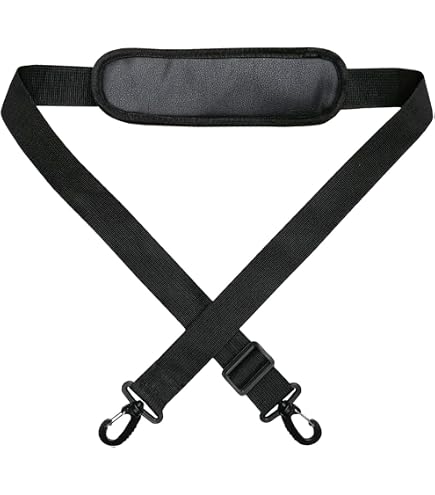 Osprey Travel Shoulder Strap for Bags, Black, One Size Fashion