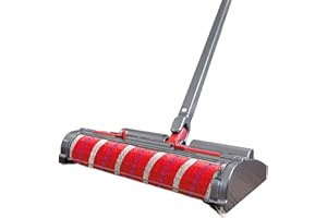 ‎LIVINGTON Livington Voom - Turbo Akku-Besen - elektrischer Akkubesen kabellos - Akku Kehrer mit selbstreinigender Bürstenrolle - Elektrobesen für Hartböden, Teppiche & Fliesen - für eine gründliche Reinigung