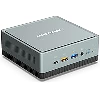 MINIS FORUM Mini PC, 16GB DDR4 /512GB SSD AMD Ryzen 5 3550H Processore Mini computer desktop,HDMI/DP/USB-C,Radeon Vega 8 Grap