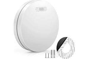 XINDUM Wireless Interlinked Smoke alarms for Home, 10 Year Battery Life,Scotland and England Law Compliant,1 PCS Smoke Alarm