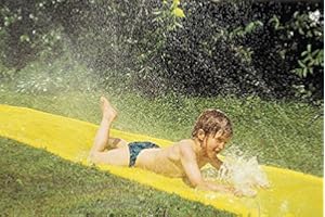 BUSDUGA 2742 - XXL Wasserrutsche Water Slide 6,10m, Aus zahllosen Düsen Spritzen Wasserstrahlen