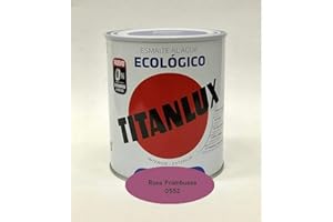 Titanlux Pintura Ecológica Acrílica Titan 750 ml (Rosa Frambuesa 0552)