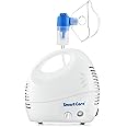 SMARTCARE Nebulizer NB03 – Compact, Portable, and Easy-to-Use Nebulizer for Quick Relief from Breathing Difficulties with Powerful Performance, High Medication Capacity, and One-Button Operation