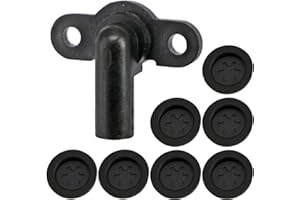 SPARES2GO Pressure Relief Device PRD with Burst Disc Seal Compatible with Triton Electric Shower (1 x PRD + 7 x Seals)