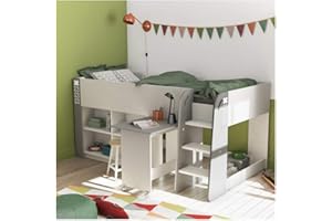 BEFARA 3406MF Letto per Giovani con SCRIVANIA Tobias