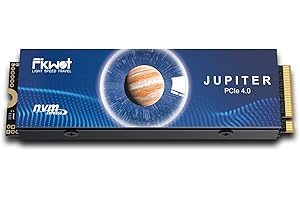‎FIKWOT Fikwot FX910 M.2 SSD 1TB NVMe Interne PS5 SSD– PCIe Gen4 Gaming-SSD mit Kühlkörper, bis zu 7100MB/s, Interne Festplatte M.2 2280 für PS5, Desktop und Laptop