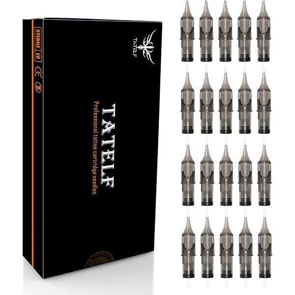 Norhogo Tattoo-Nadeln 20 Stück – 3RL Round Liner, Steril, Einweg-Cartridges Für Tattoo-Machine