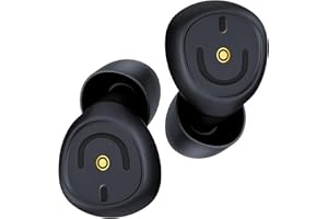 REGENEREN PLUS iLove Ear Plugs for Sleep Noise Cancelling, Comfortable Ultra Soft Reusable Washable 45dB Noise Reducing Earplugs with Case & 8 Eartips, for Concert, Working, Studying, Traveling, Black