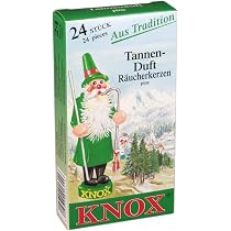 KNOX Incenso Coni - Natale - Autentica Tedesco Erzgebirge I Fumatori