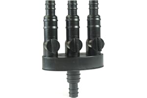 Arnusa Schlauch Verteiler 3 Wege für Springbrunnen und Wasserspiele Schlauchverteiler
