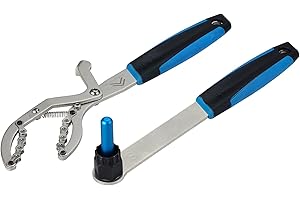 BBB Cycling CassetteRemover – Herramientas para Mantenimiento de Cassettes Shimano/SRAM (10-12v) – Incluye Lockout, T-Rex Grip y GuidePin – Kit Taller de Ciclismo - BTL-194